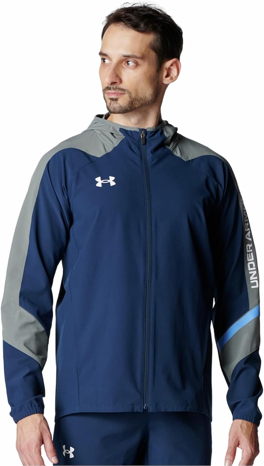 Мужская толстовка Under Armour Q1 с капюшоном из тканого материала
Мужская толстовка Under Armour Q1 с капюшоном из тканого материала