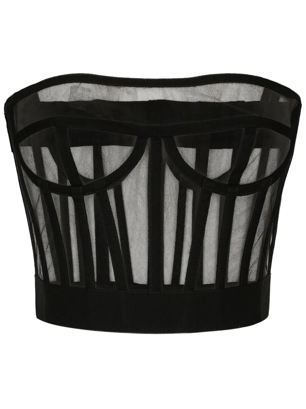 Укороченный топ-корсет DOLCE & GABBANA, черный
Укороченный топ-корсет DOLCE & GABBANA, черный