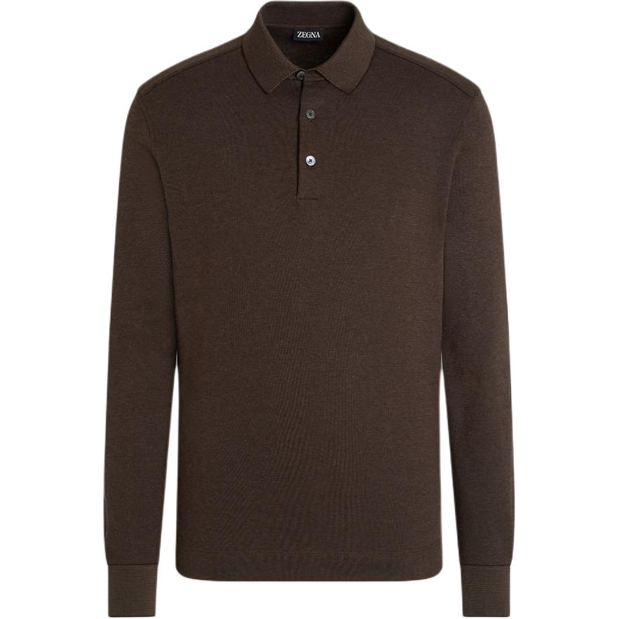 Мужские поло Coffee Ermenegildo Zegna, коричневый
Мужские поло Coffee Ermenegildo Zegna, коричневый