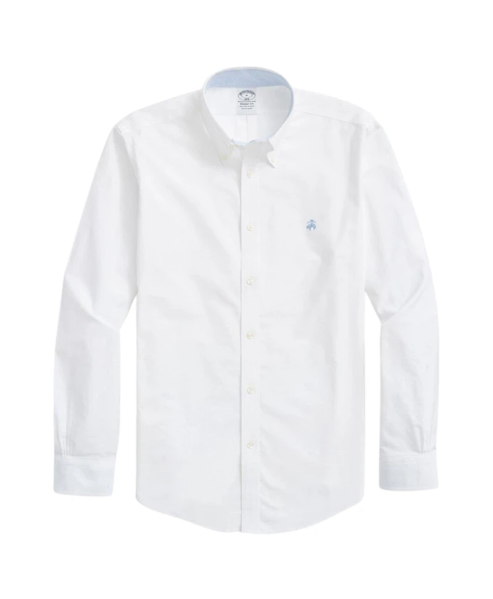 Спортивная рубашка Regent стандартного кроя, не требующая глажки. Brooks Brothers, белый
Спортивная рубашка Regent стандартного кроя, не требующая глажки. Brooks Brothers, белый