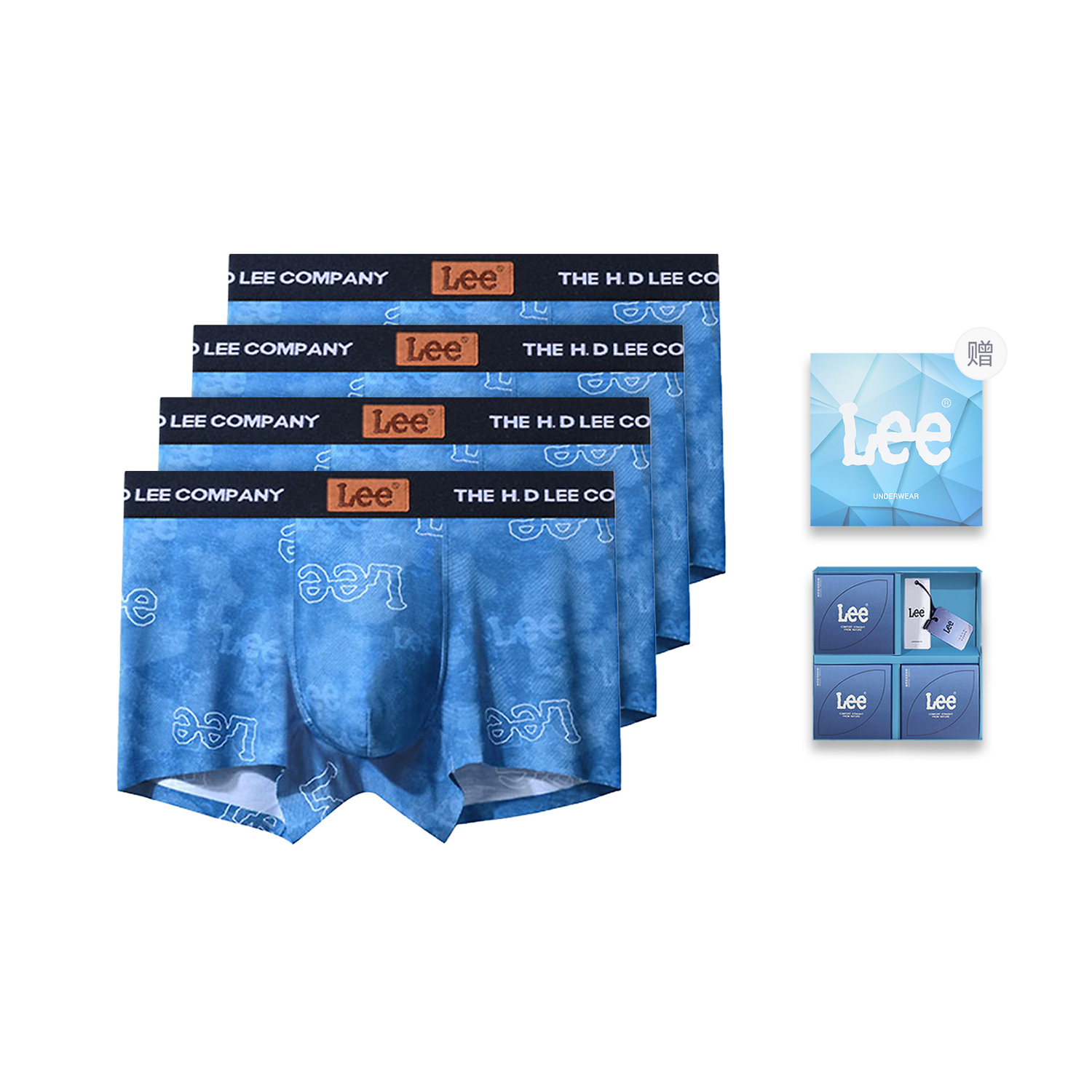 Lee Sunset 5.0 подарочный набор мужского белья 4 шт
Lee Sunset 5.0 подарочный набор мужского белья 4 шт