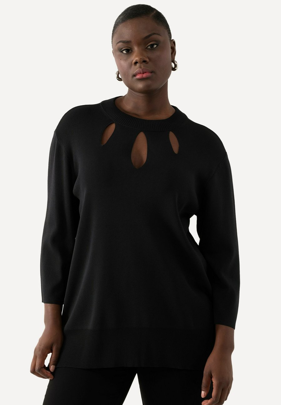 Джемпер Ulla Popken Jumper, Black
Джемпер Ulla Popken Jumper, Black
