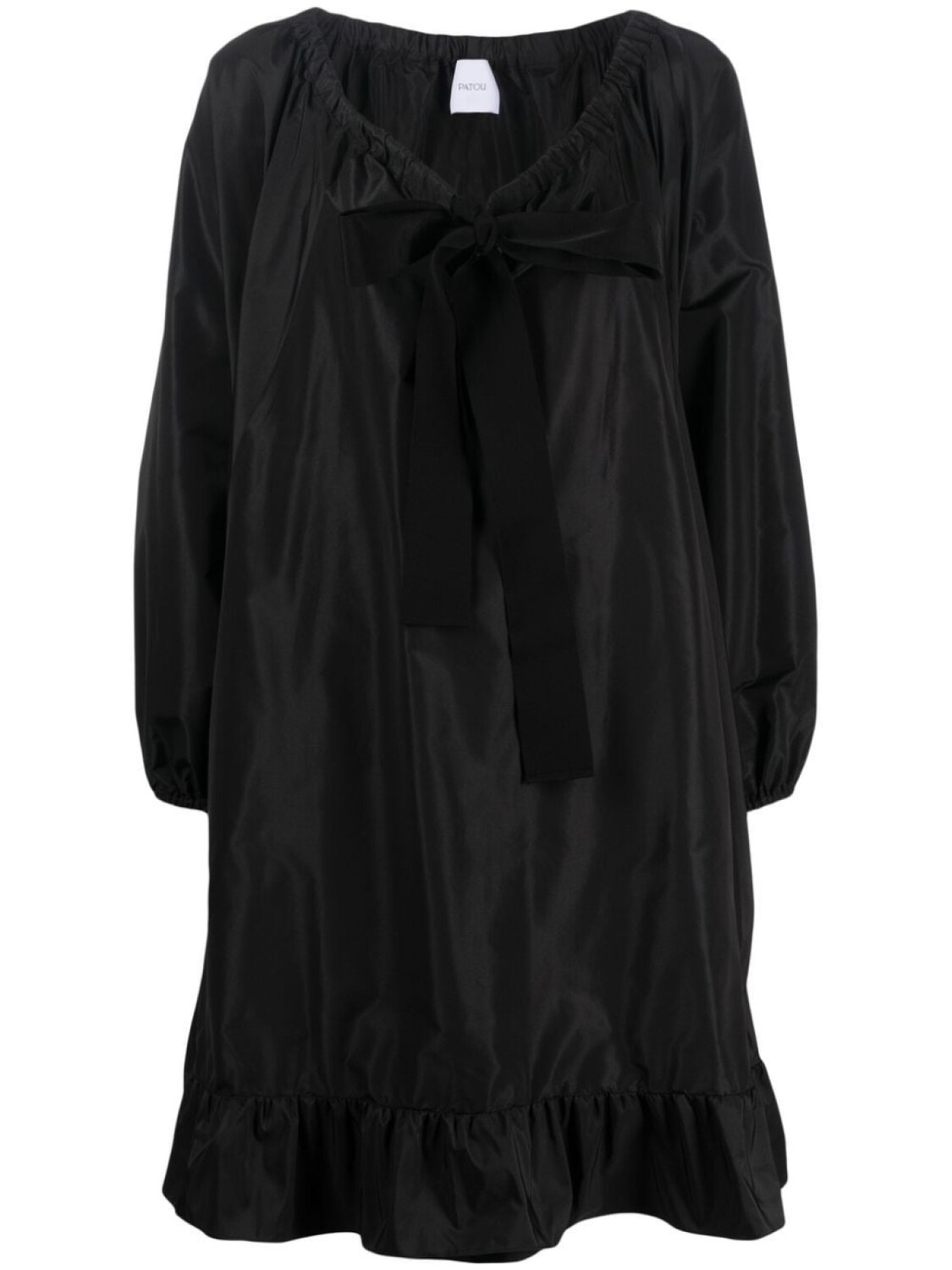 Платье мини с оборками Patou, черный
Платье мини с оборками Patou, черный