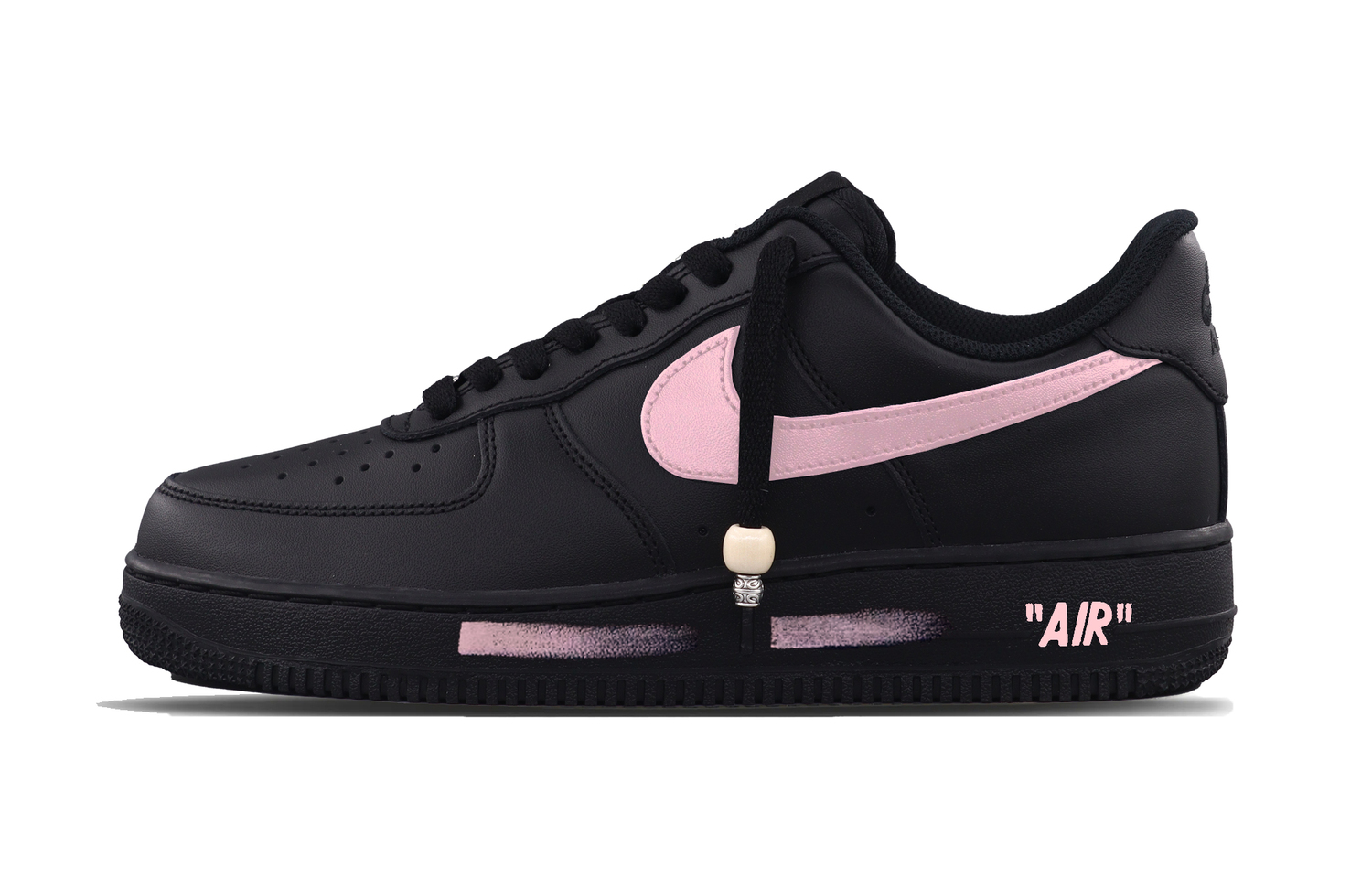 Nike Кроссовки Air Force 1 Black Pink Paris, износостойкие, низкие, для скейтбординга, унисекс, черный с розовым принтом
Nike Кроссовки Air Force 1 Black Pink Paris, износостойкие, низкие, для скейтбординга, унисекс, черный с розовым принтом