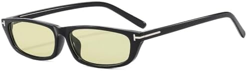 Модные солнцезащитные очки 2027 года для женщин, маленькие овальные черные солнцезащитные очки для мужчин, прямоугольные очки, очки с защитой от УФ-излучения MTZJH, Black Green
Модные солнцезащитные очки 2027 года для женщин, маленькие овальные черные солнцезащитные очки для мужчин, прямоугольные очки, очки с защитой от УФ-излучения MTZJH, Black Green