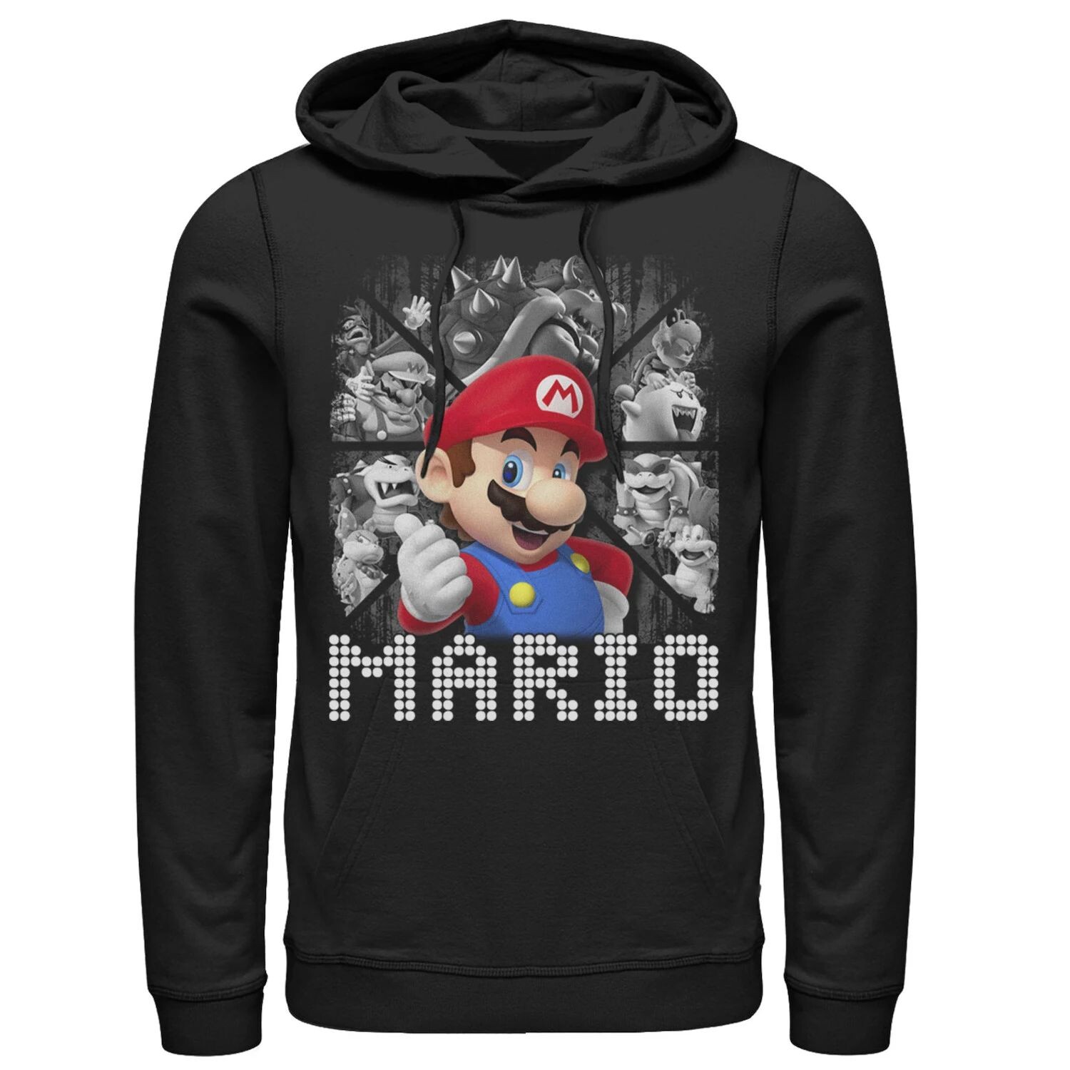 Мужская толстовка с вставками Super Mario Bad Guy Licensed Character
Мужская толстовка с вставками Super Mario Bad Guy Licensed Character