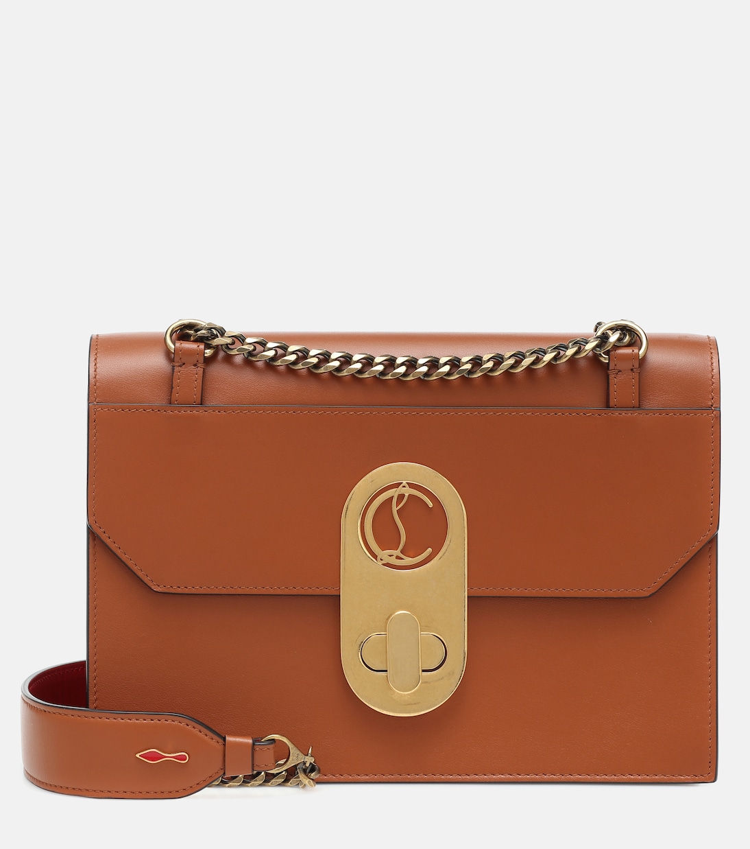 Элиза Большая кожаная сумка через плечо Christian Louboutin, Coconut
Элиза Большая кожаная сумка через плечо Christian Louboutin, Coconut