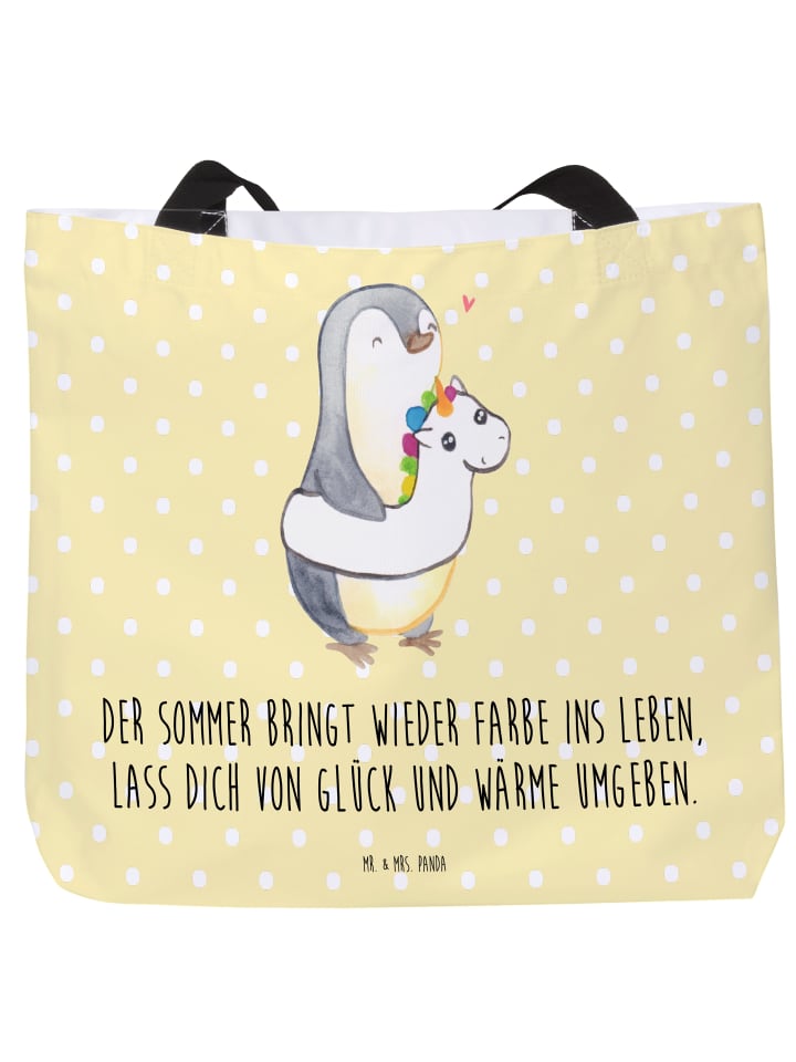 Mr. & Mrs. Panda Сумка-шоппер летних цветов с надписью пастельно-желтого цвета
Mr. & Mrs. Panda Сумка-шоппер летних цветов с надписью пастельно-желтого цвета