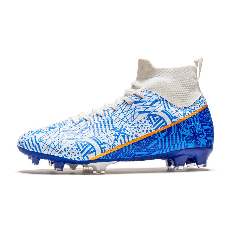 Футбольные бутсы для детей и подростков с высоким верхом, устойчивые к истиранию, противоскользящие, противоударные, водонепроницаемые CAMKIDS, белый
Футбольные бутсы для детей и подростков с высоким верхом, устойчивые к истиранию, противоскользящие, противоударные, водонепроницаемые CAMKIDS, белый