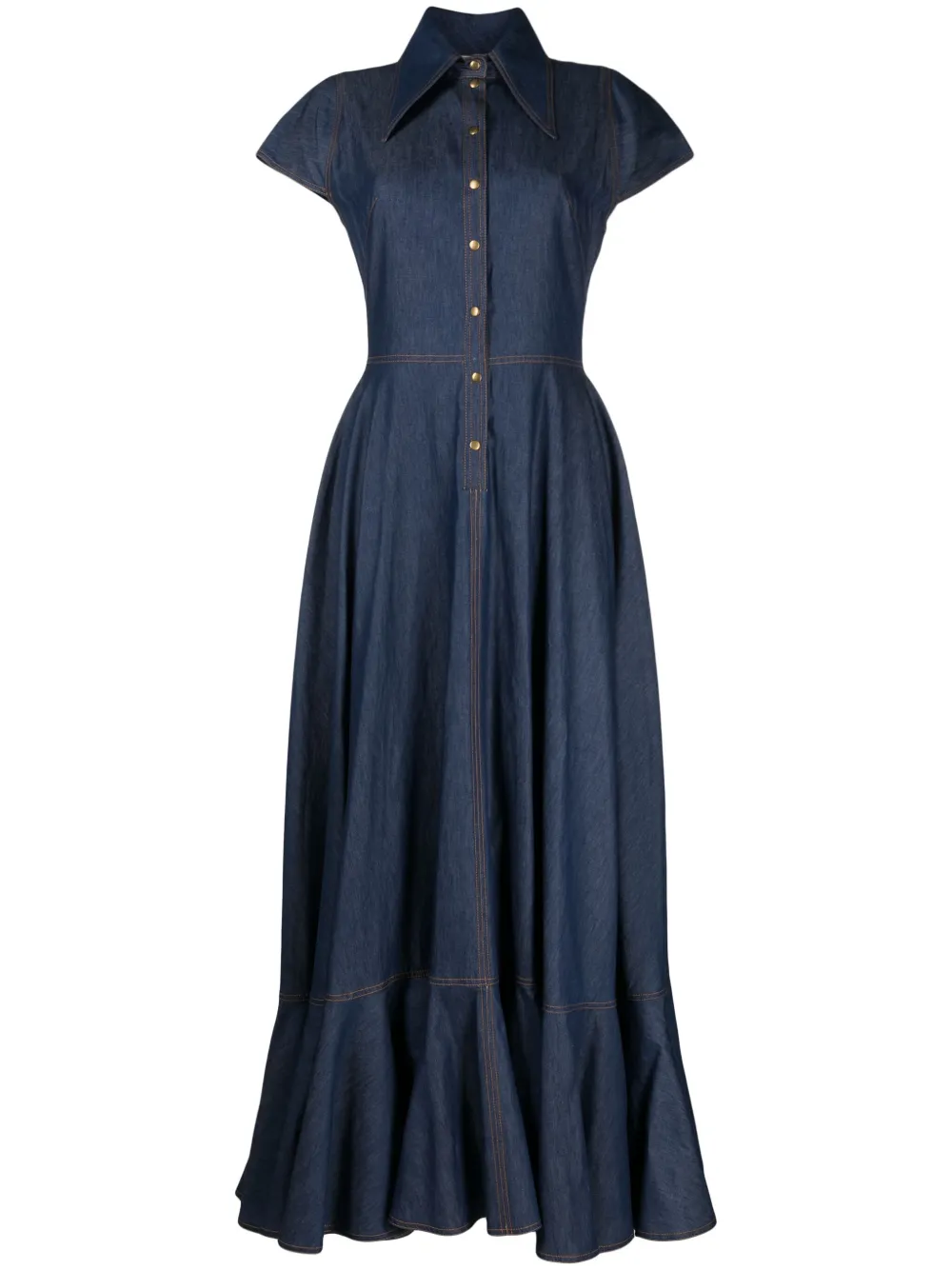 Джинсовое платье макси Saiid Kobeisy, синий
Джинсовое платье макси Saiid Kobeisy, синий