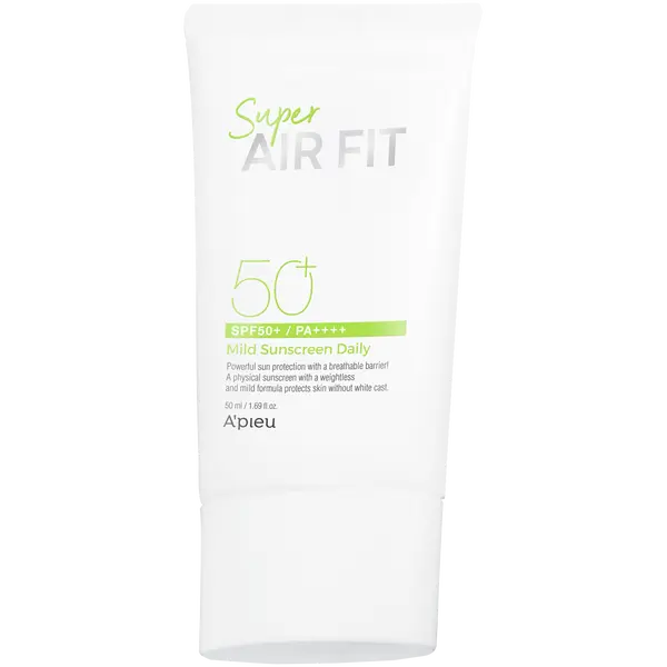Солнцезащитный крем для лица с spf50+ pa++++, 50 мл A'Pieu Air fit
Солнцезащитный крем для лица с spf50+ pa++++, 50 мл A'Pieu Air fit