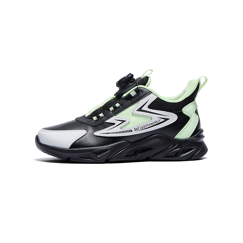 361°KIDS Антискользящие износостойкие низкие детские повседневные кроссовки Black Gray Green Kids'
361°KIDS Антискользящие износостойкие низкие детские повседневные кроссовки Black Gray Green Kids'