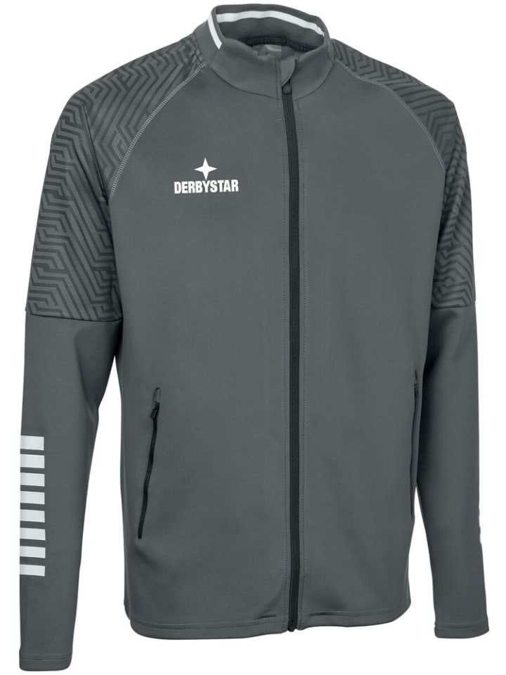 Детская тренировочная куртка "Training Jacket Primo V24" серого цвета Derbystar
Детская тренировочная куртка "Training Jacket Primo V24" серого цвета Derbystar