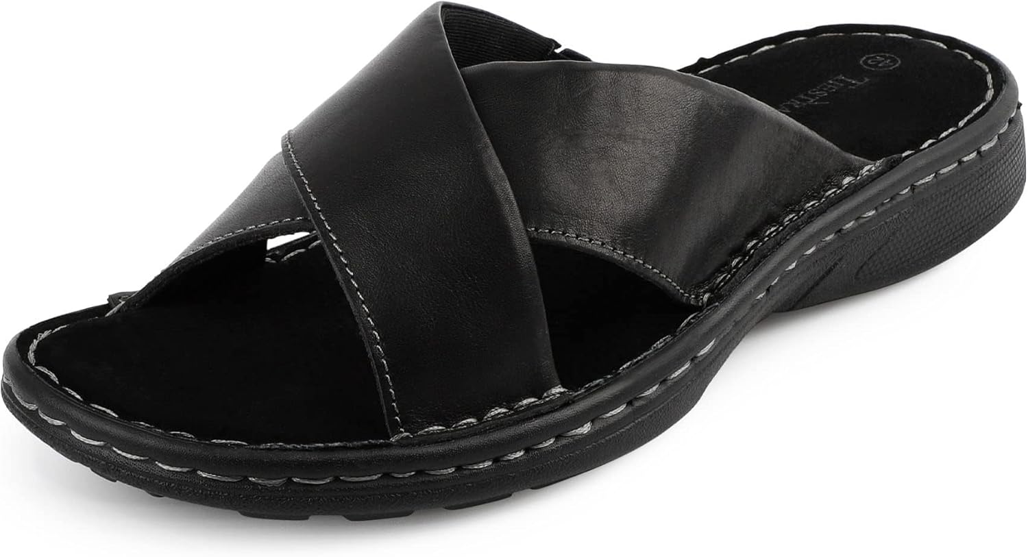 Мужские сандалии TIESTRA из кожи наппа, мягкая стелька с эффектом памяти, комфортные и легкие летние сандалии для пляжа, дома и улицы, удобная повседневная обувь, черный
Мужские сандалии TIESTRA из кожи наппа, мягкая стелька с эффектом памяти, комфортные и легкие летние сандалии для пляжа, дома и улицы, удобная повседневная обувь, черный