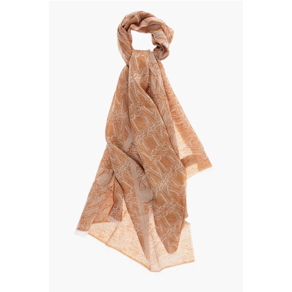 Вышитый шарф ELEONOR из шерсти, шелка и льна Max Mara, White
Вышитый шарф ELEONOR из шерсти, шелка и льна Max Mara, White