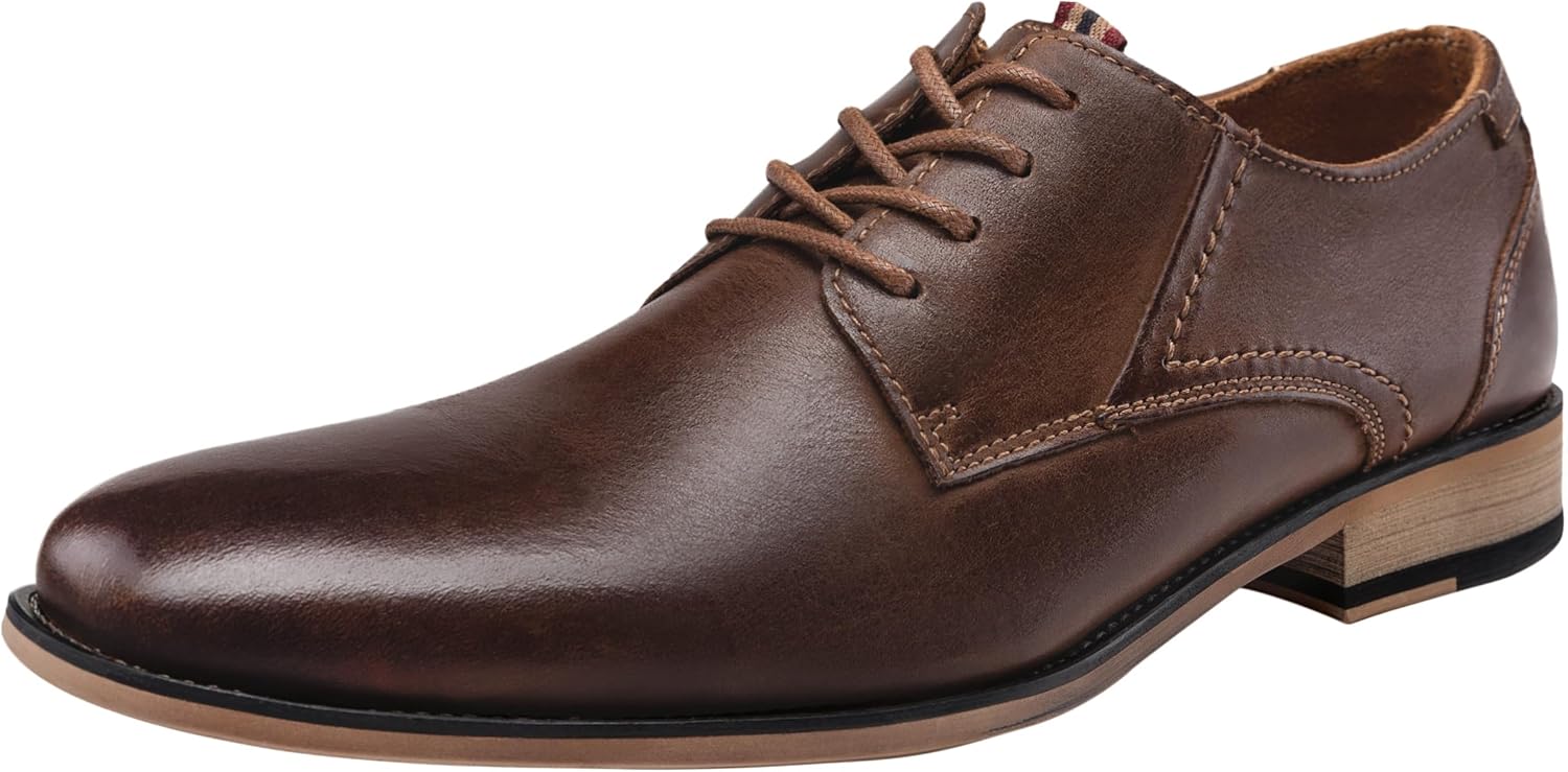 Мужские классические кожаные туфли Jousen, формальные оксфорды и дерби в ретро-стиле, темно-коричневый
Мужские классические кожаные туфли Jousen, формальные оксфорды и дерби в ретро-стиле, темно-коричневый