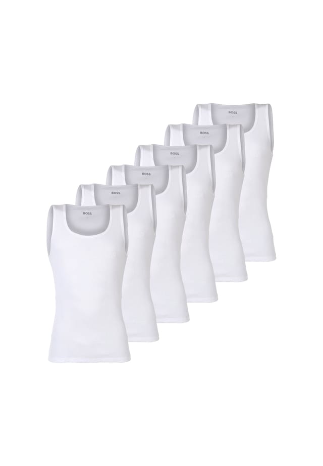 6 руб. нижних маек в рубчик - майка в рубчик классическая с круглым вырезом хлопок Boss, белый
6 руб. нижних маек в рубчик - майка в рубчик классическая с круглым вырезом хлопок Boss, белый