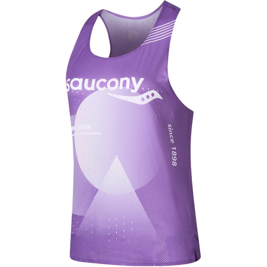 Saucony Беговая майка унисекс Bellflower Purple Print
Saucony Беговая майка унисекс Bellflower Purple Print