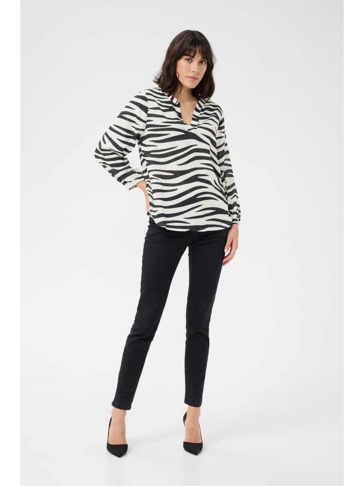 Блузка Kaffe, цвет chalk/black animal
Блузка Kaffe, цвет chalk/black animal