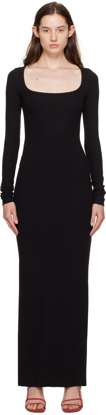 Черное платье-макси с квадратным вырезом Eterne, Черный, Черное платье-макси с квадратным вырезом Eterne
Черное платье-макси с квадратным вырезом Eterne, Черный, Черное платье-макси с квадратным вырезом Eterne