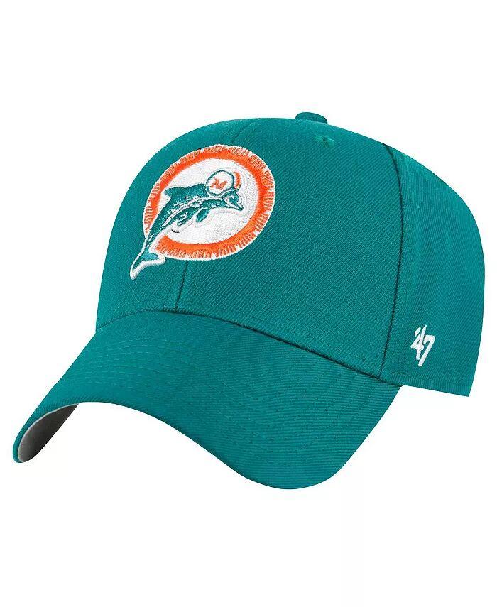 Мужская регулируемая кепка Aqua Miami Dolphins MVP '47 Brand
Мужская регулируемая кепка Aqua Miami Dolphins MVP '47 Brand