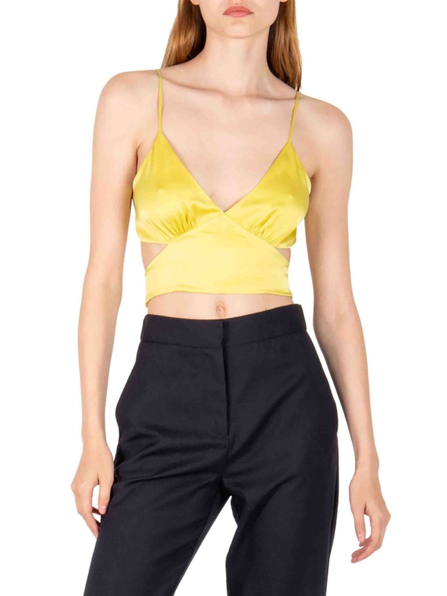 Топ Glam Rock Amy с вырезом Secret Mission, желтый 
Топ Glam Rock Amy с вырезом Secret Mission, желтый