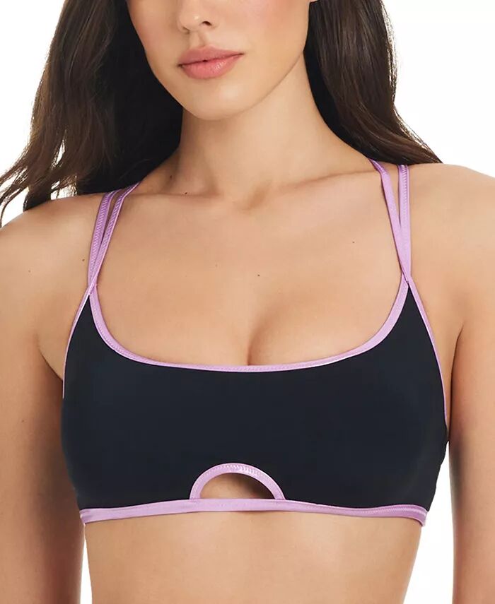 Женский бюстгальтер-бралетт с перекрестными бретелями и контрастной отделкой Red Carter, черный
Женский бюстгальтер-бралетт с перекрестными бретелями и контрастной отделкой Red Carter, черный