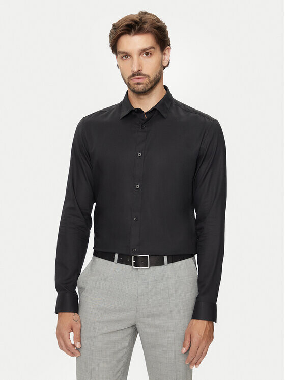 Рубашка узкого кроя Jack&Jones, черный
Рубашка узкого кроя Jack&Jones, черный