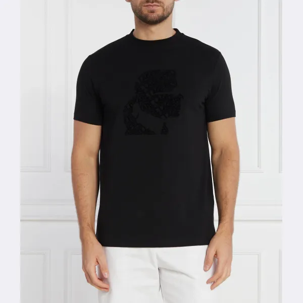 Футболка стандартного кроя с круглым вырезом Karl Lagerfeld, черный
Футболка стандартного кроя с круглым вырезом Karl Lagerfeld, черный