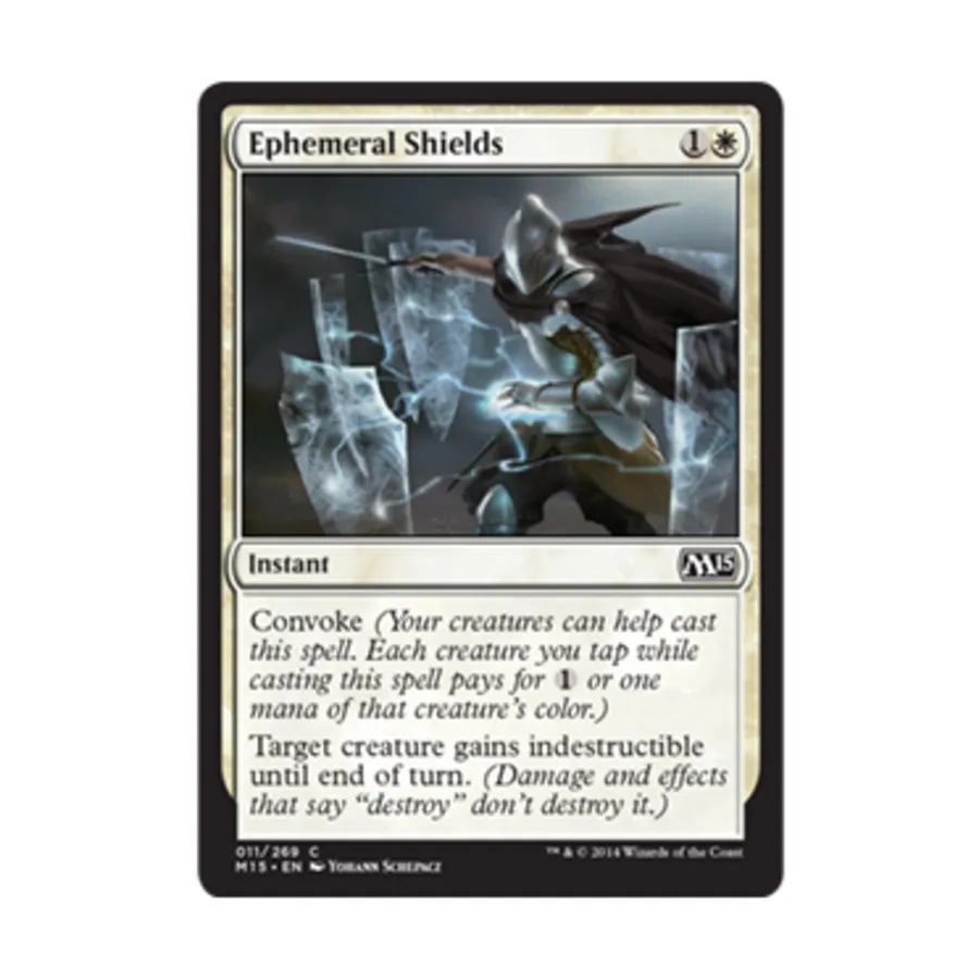 CCG Эфемерные щиты (С), MTG - Magic 2015
CCG Эфемерные щиты (С), MTG - Magic 2015