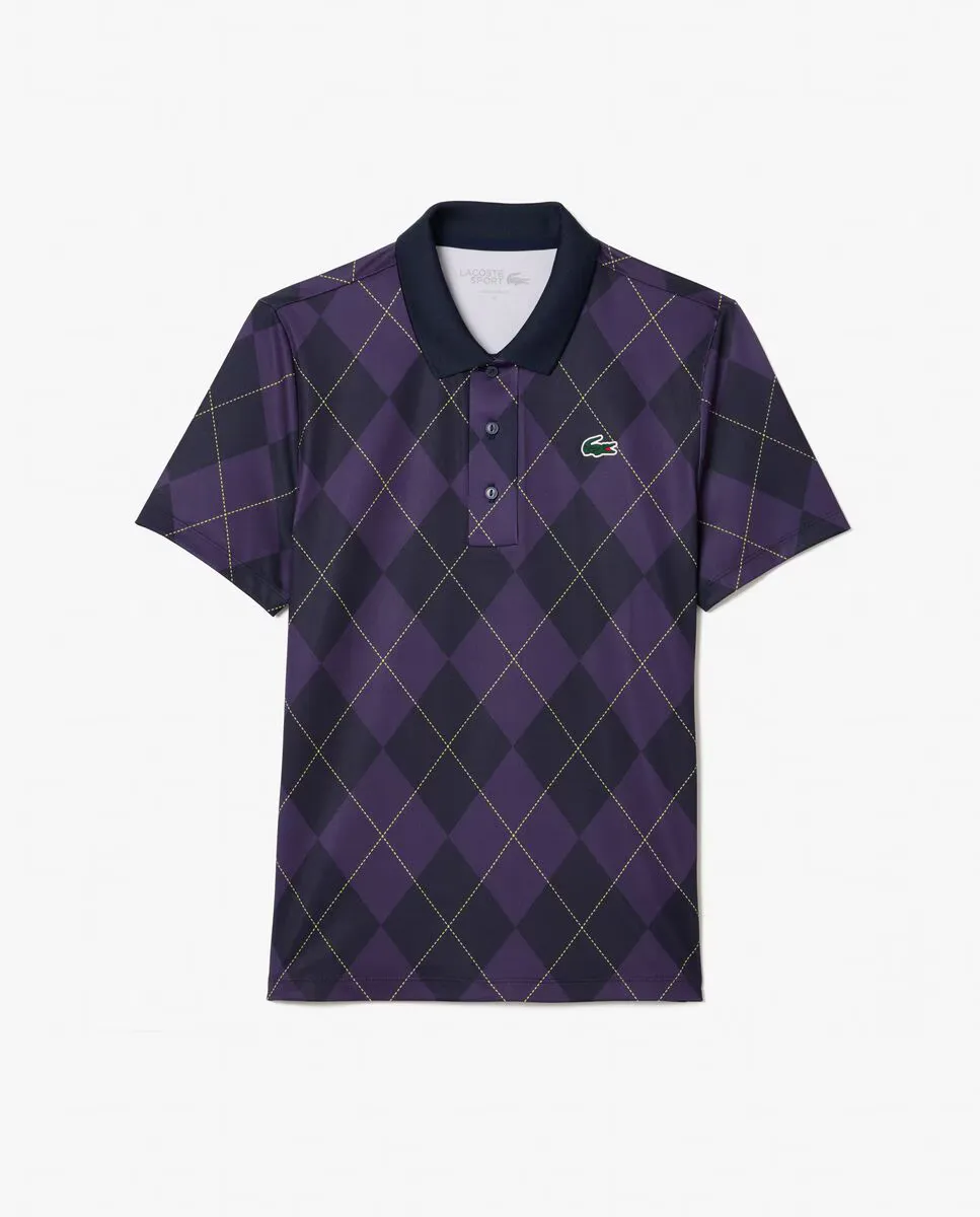 Женская ультрасухая рубашка поло для гольфа с коротким рукавом и УФ-защитным принтом Lacoste, тёмно-синий
Женская ультрасухая рубашка поло для гольфа с коротким рукавом и УФ-защитным принтом Lacoste, тёмно-синий