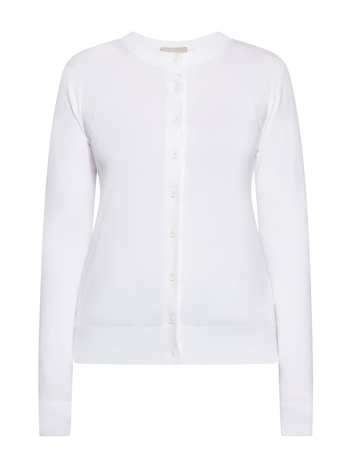 Женский свитер белого цвета DreiMaster Klassik
Женский свитер белого цвета DreiMaster Klassik