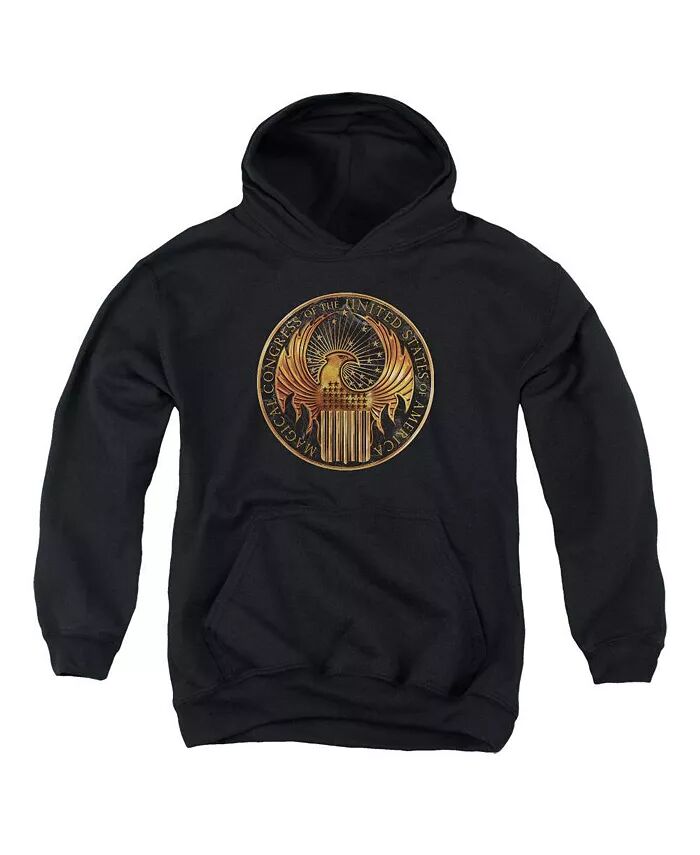 Толстовка с капюшоном и эмблемой Конгресса магической молодежи Fantastic Beasts, черный
Толстовка с капюшоном и эмблемой Конгресса магической молодежи Fantastic Beasts, черный