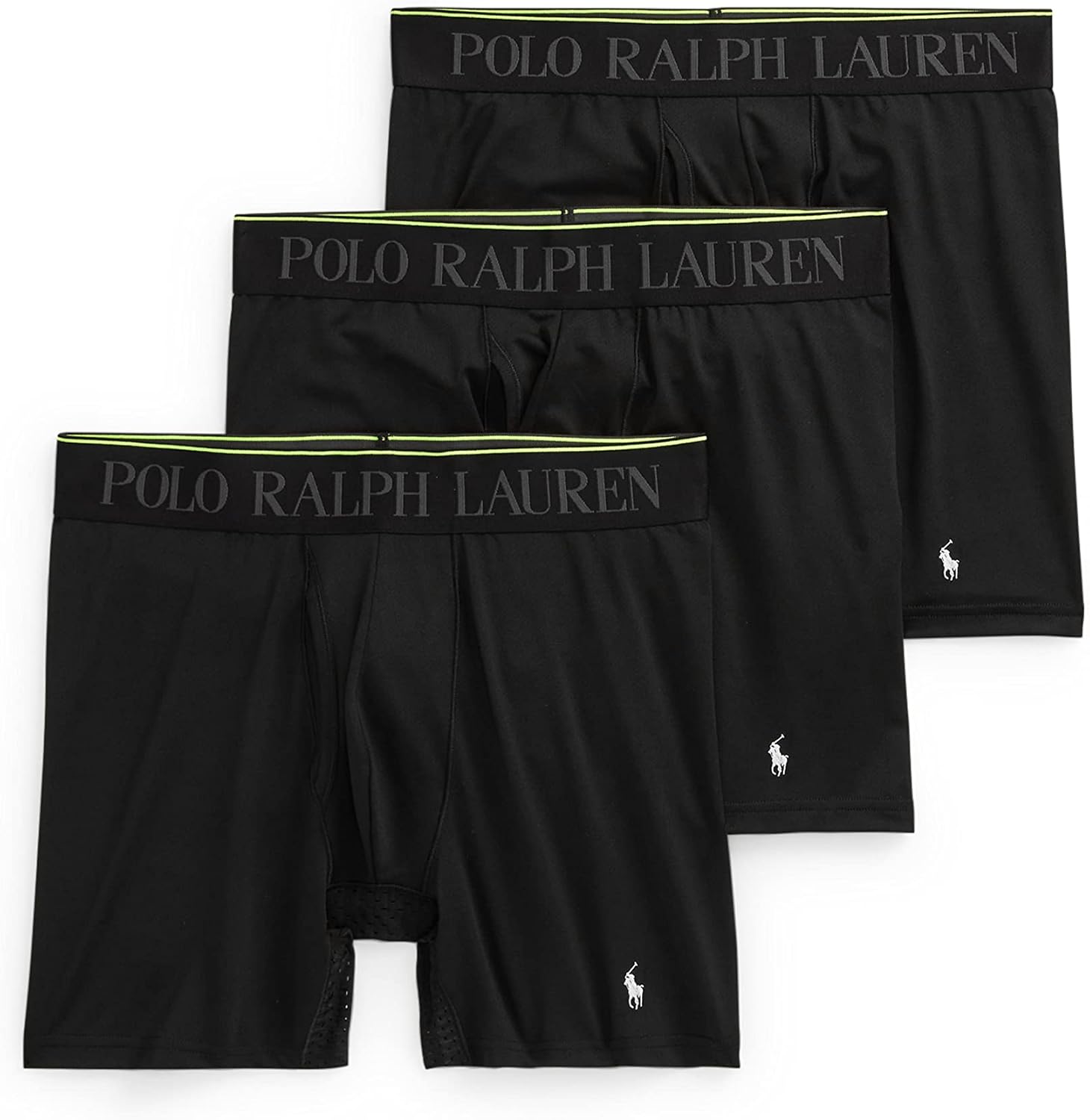 Мужские трусы-боксеры POLO RALPH LAUREN 4D Flex Performance Air, стандартные и удлиненные, 3 шт., Polo Black/White - 3 Pack
Мужские трусы-боксеры POLO RALPH LAUREN 4D Flex Performance Air, стандартные и удлиненные, 3 шт., Polo Black/White - 3 Pack