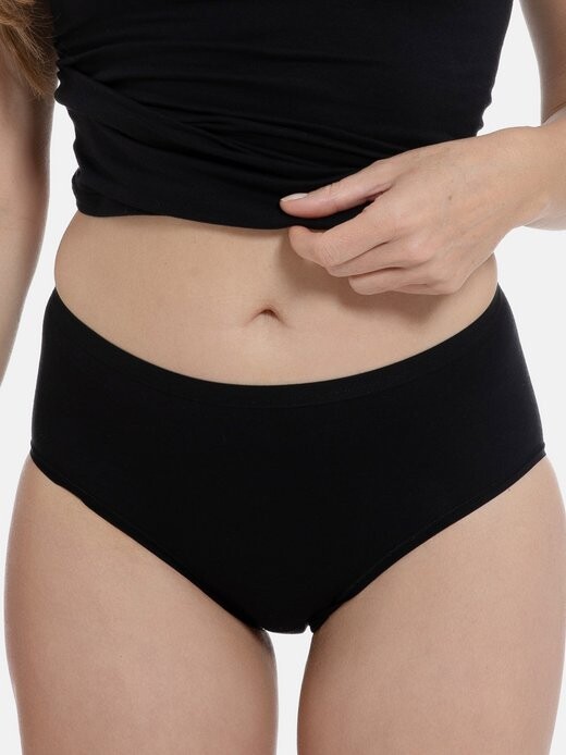 Трусики миди, комплект из 3 шт. из био.хлопка плюс Speidel, черный
Трусики миди, комплект из 3 шт. из био.хлопка плюс Speidel, черный