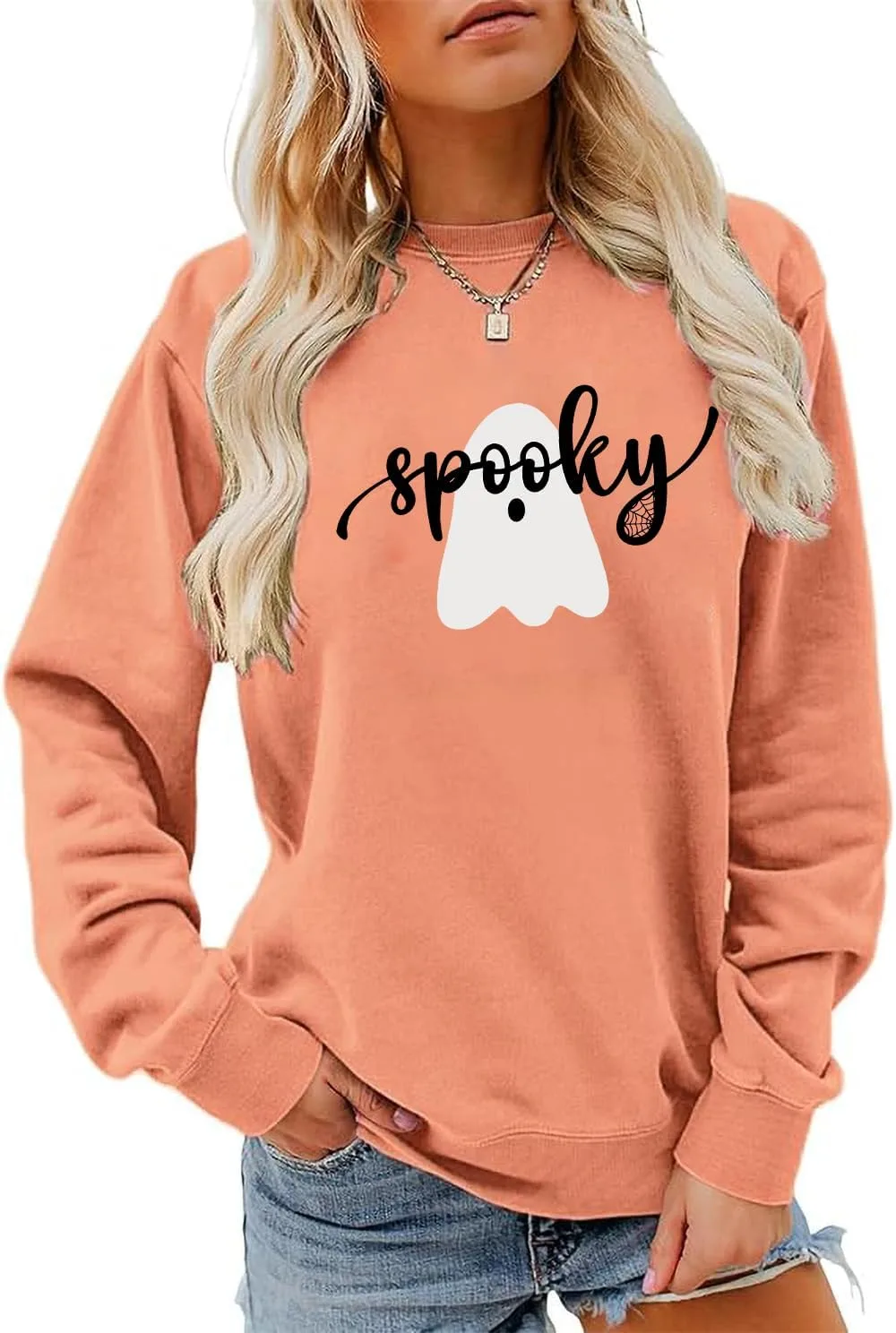 Свитшут Cute Spooky с принтом Boo BTGRL
Свитшут Cute Spooky с принтом Boo BTGRL