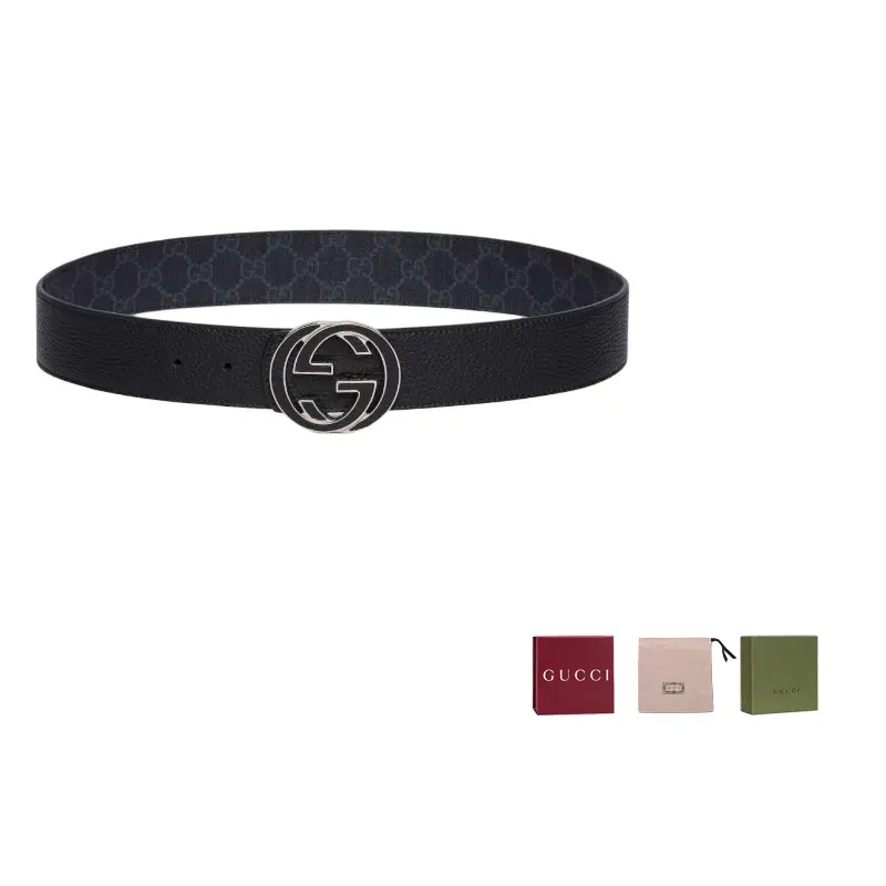 Реверсивный ремень со стыковочной пряжкой G GUCCI, черный
Реверсивный ремень со стыковочной пряжкой G GUCCI, черный