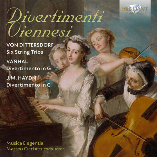 CD диск Dittersdorf / Musica Elegentia / Cicchitti: Divertimenti Viennesi
CD диск Dittersdorf / Musica Elegentia / Cicchitti: Divertimenti Viennesi