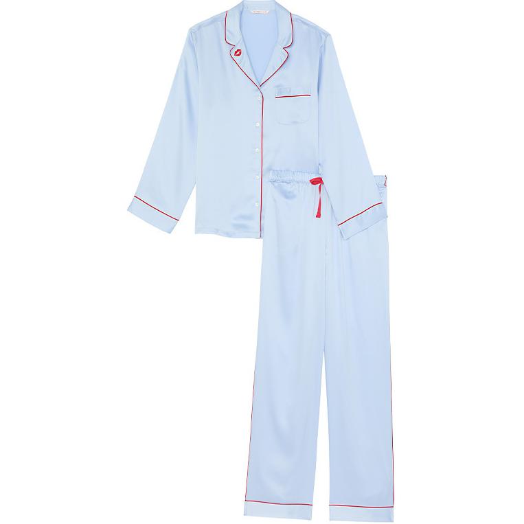 Victoria's Secret Женский пижамный комплект синий
Victoria's Secret Женский пижамный комплект синий