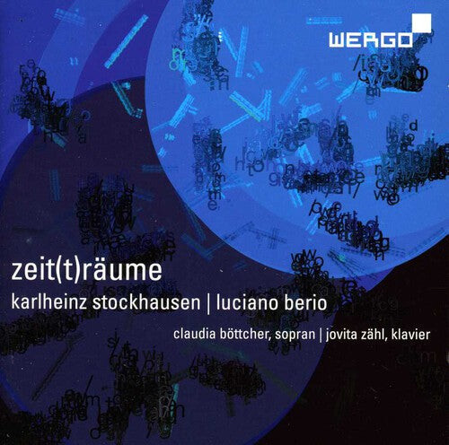 CD диск Stockhausen / Berio / Bottcher / Zahl: Zeittraume
CD диск Stockhausen / Berio / Bottcher / Zahl: Zeittraume