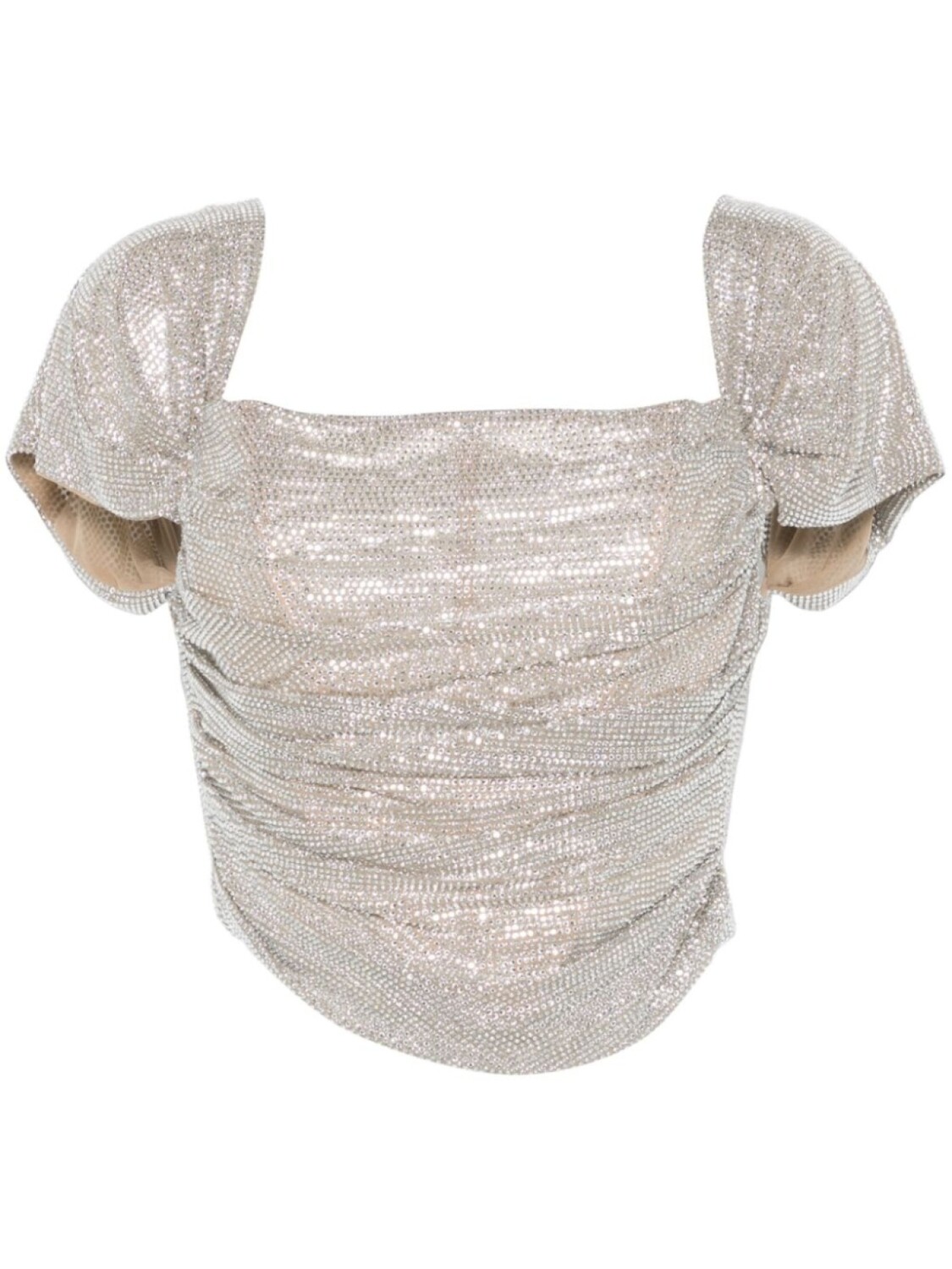 Топ, украшенный кристаллами Giuseppe Di Morabito, нейтральный цвет
Топ, украшенный кристаллами Giuseppe Di Morabito, нейтральный цвет