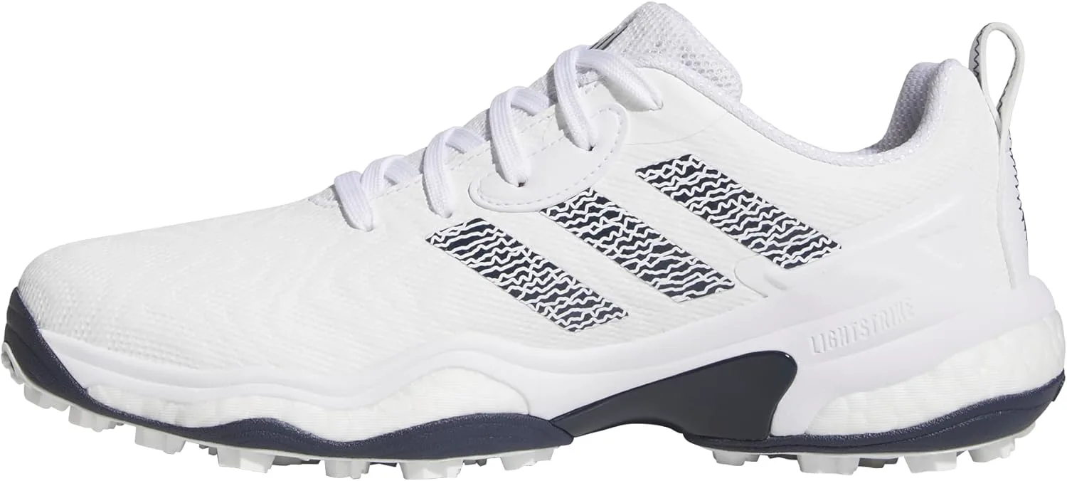 Мужские гольф-кроссовки Adidas Codechaos 25 без шипов, белый/синий
Мужские гольф-кроссовки Adidas Codechaos 25 без шипов, белый/синий
