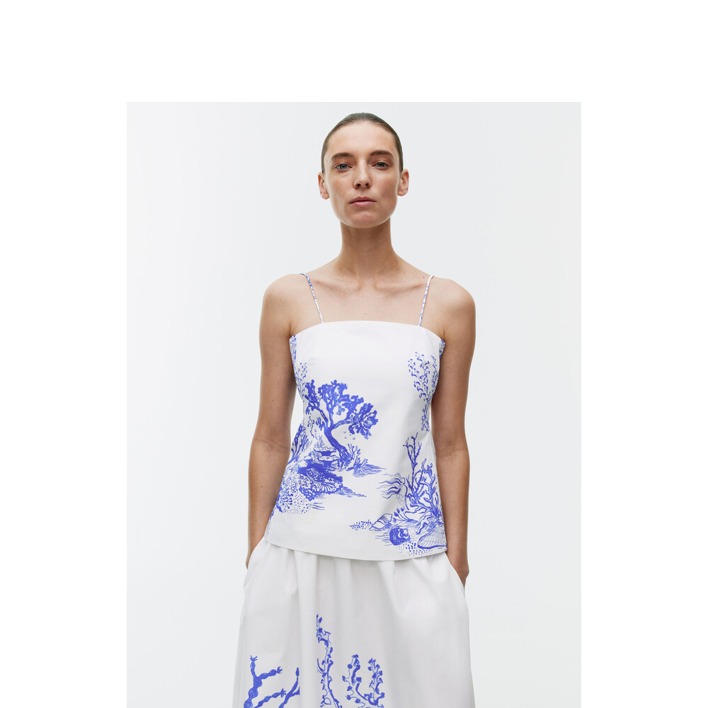 Жилет женский Arket с принтом, белый / синий
Жилет женский Arket с принтом, белый / синий