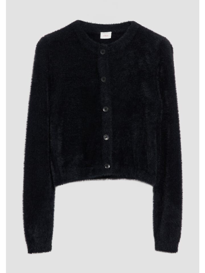 Кардиган s.Oliver Strickjacke langarm, черный
Кардиган s.Oliver Strickjacke langarm, черный