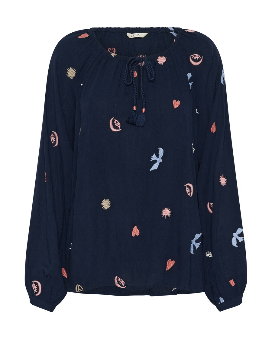 Блуза Cream Ronja, темно-синий/небесно-голубой
Блуза Cream Ronja, темно-синий/небесно-голубой