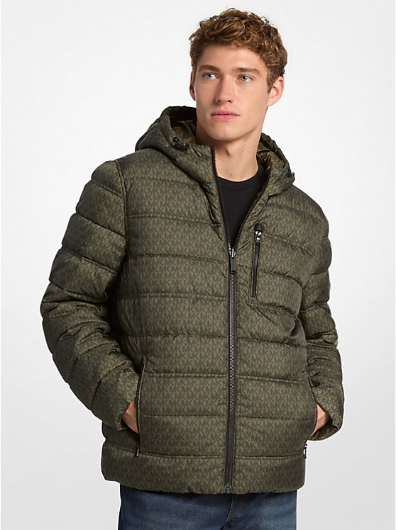 Двусторонняя куртка с фирменным логотипом Michael Kors, зеленый
Двусторонняя куртка с фирменным логотипом Michael Kors, зеленый