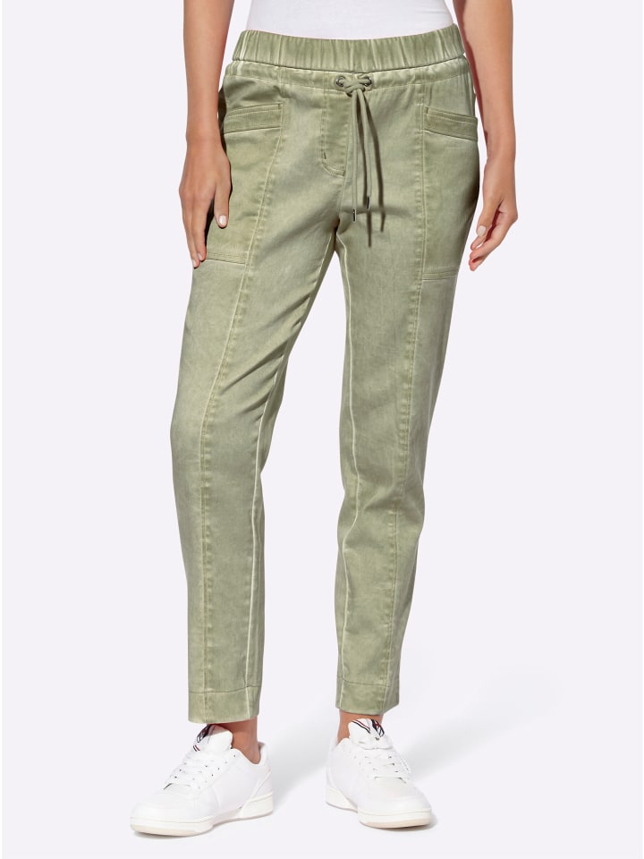 Тканевые брюки Heine, хаки
Тканевые брюки Heine, хаки