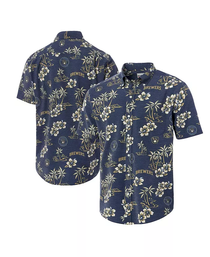 Мужская голубая рубашка Milwaukee Brewers Kekai с пуговицами Reyn Spooner
Мужская голубая рубашка Milwaukee Brewers Kekai с пуговицами Reyn Spooner