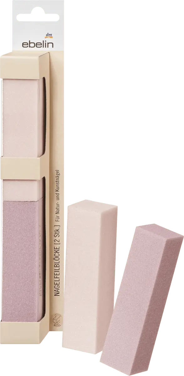 Блоки пилочек для ногтей 2 шт. ebelin
Блоки пилочек для ногтей 2 шт. ebelin