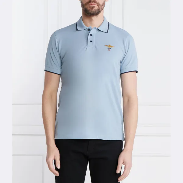 Рубашка поло стандартного кроя Aeronautica Militare, синий
Рубашка поло стандартного кроя Aeronautica Militare, синий